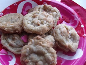 coconut sweetheart cookies