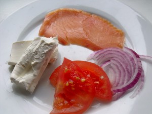 lox omelet ingredients