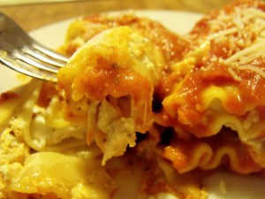 chicken lasagna