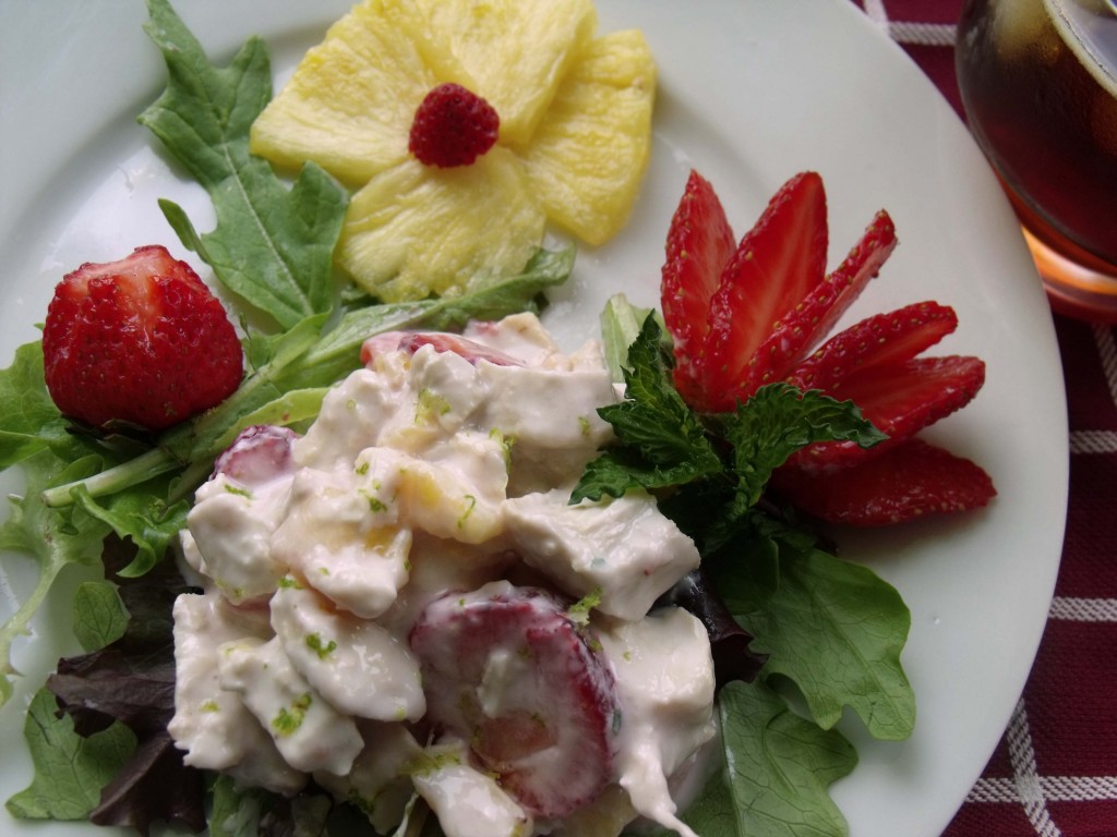 chicken strawberry pineapple salad