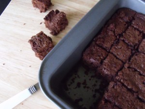 brownie squares