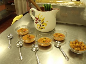 Corn Gazpacho at the Cook-Off