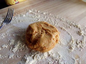 lentil cracker dough
