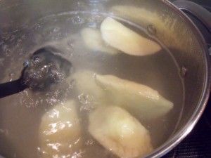 pierogie boil