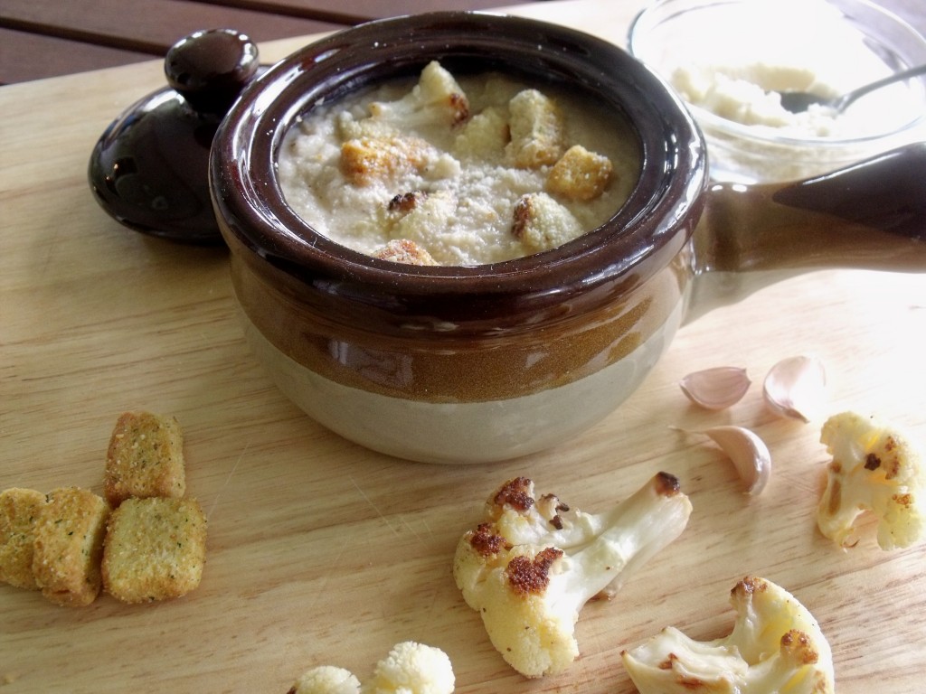 Roasted Cauliflower Soup