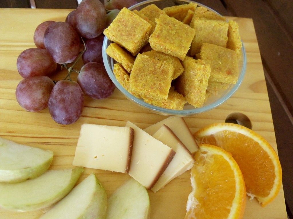 spicy lentil crackers