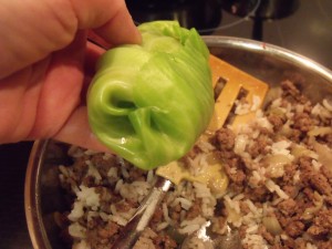 cabbage roll end