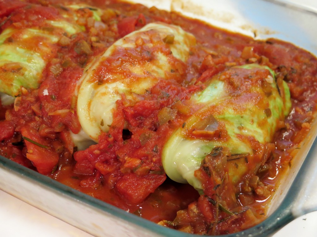 Cabbage Rolls Pigs in a Blanket