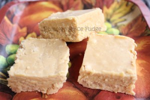 pumpkin fudge