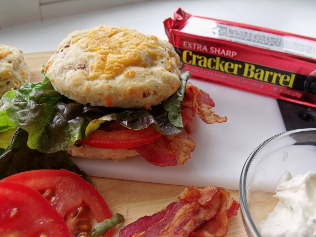 BLT Cheddar Bacon Biscuits