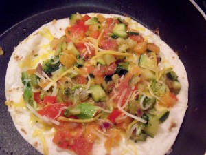 veggie quesadilla ingredients