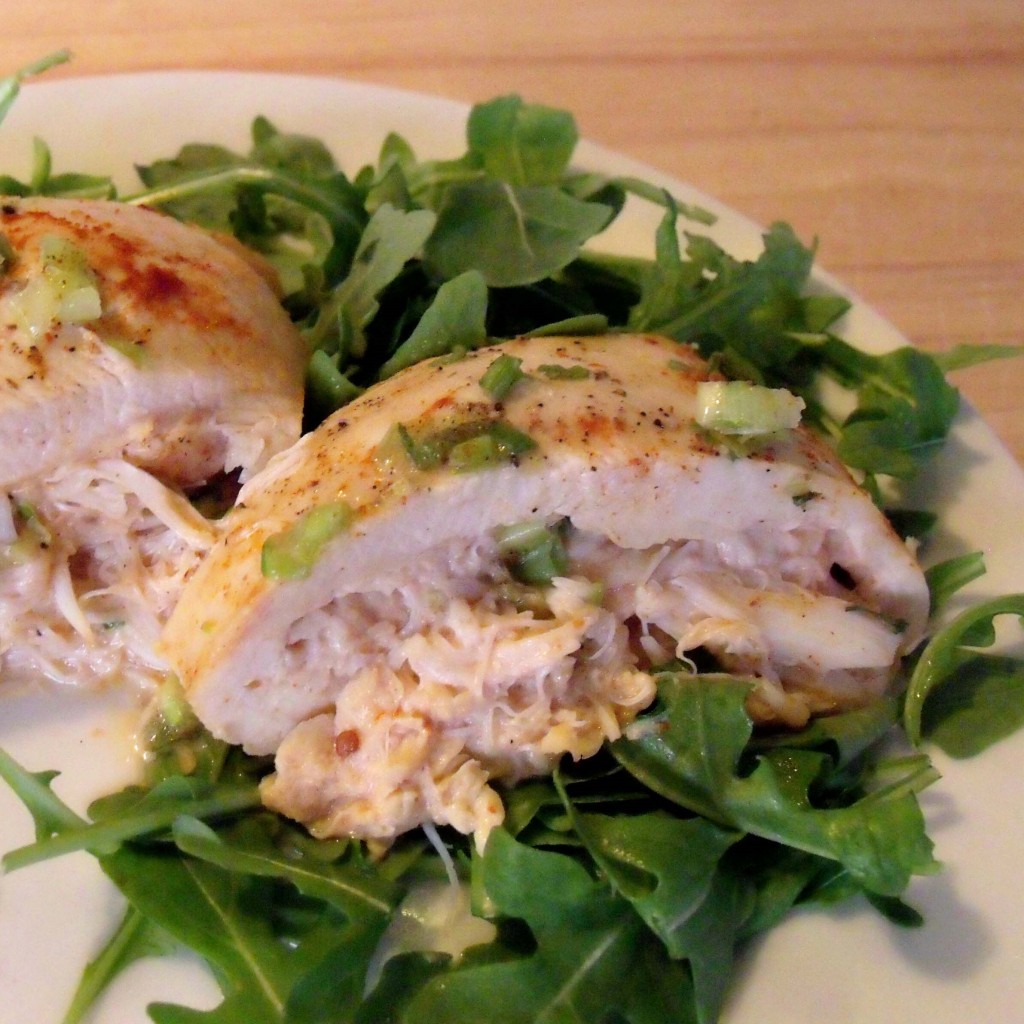 Chicken Stuffed Crab Louie