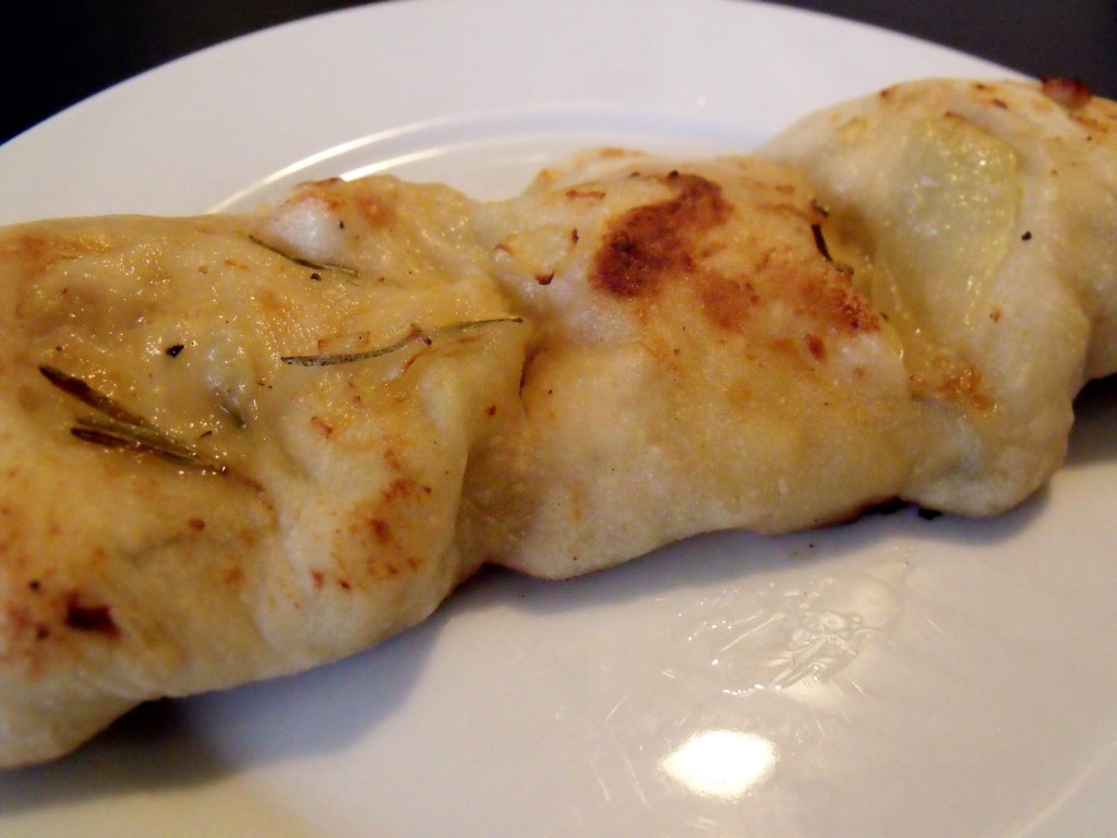 garlic chicken pizza pocket 