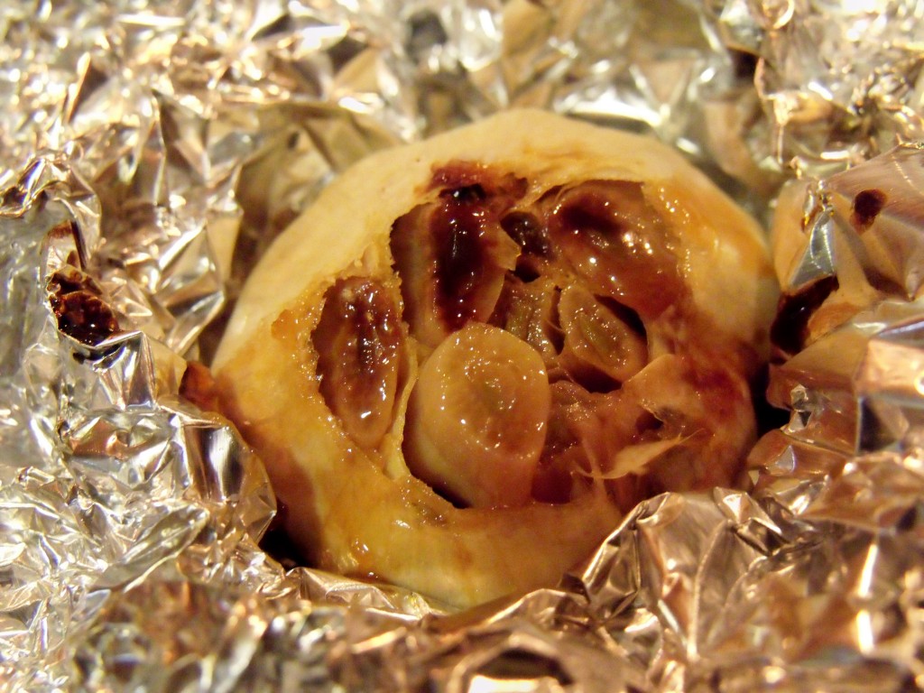 roasted garlic