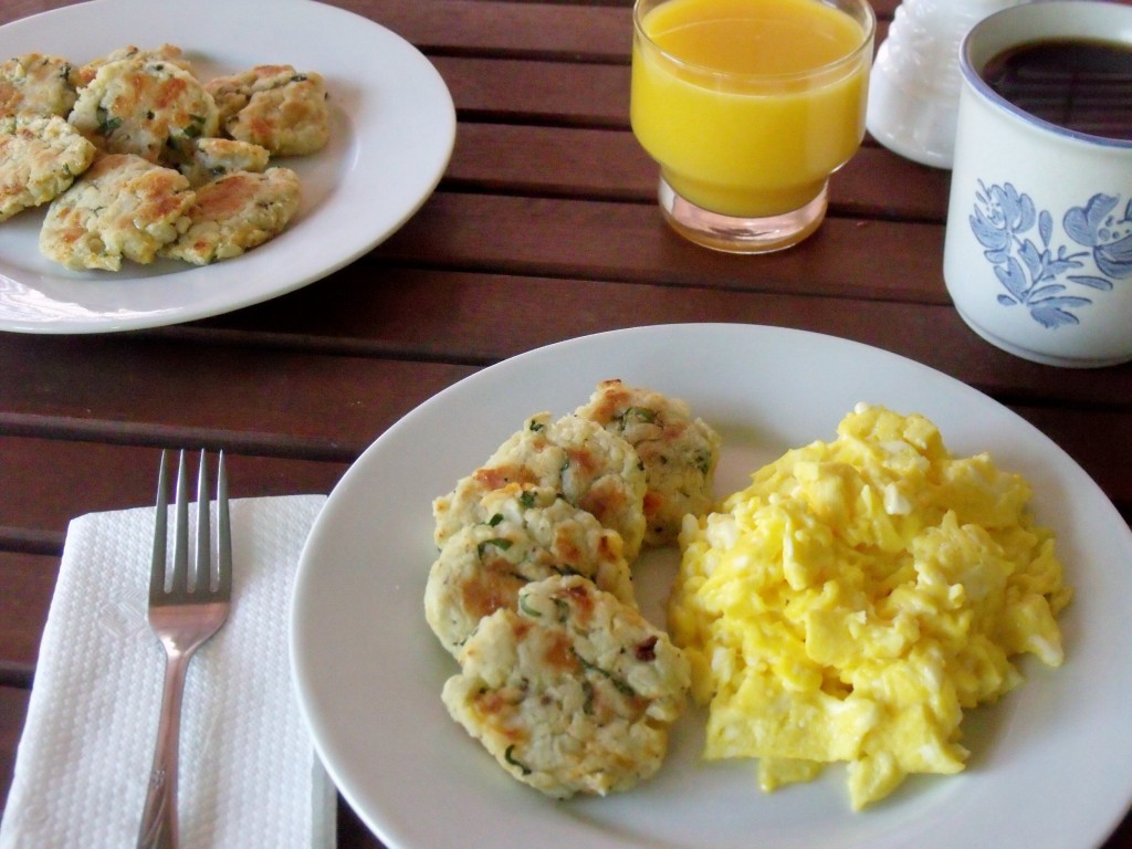 Cheesy Spinach Breakfast Potato breakfast