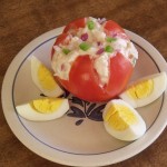 Crab Louis Stuffed Tomato1