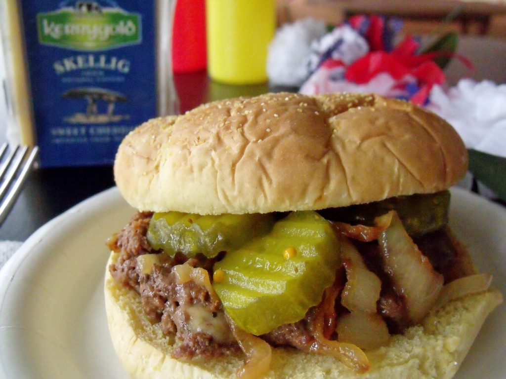 Memorial Day Meatloaf Burger