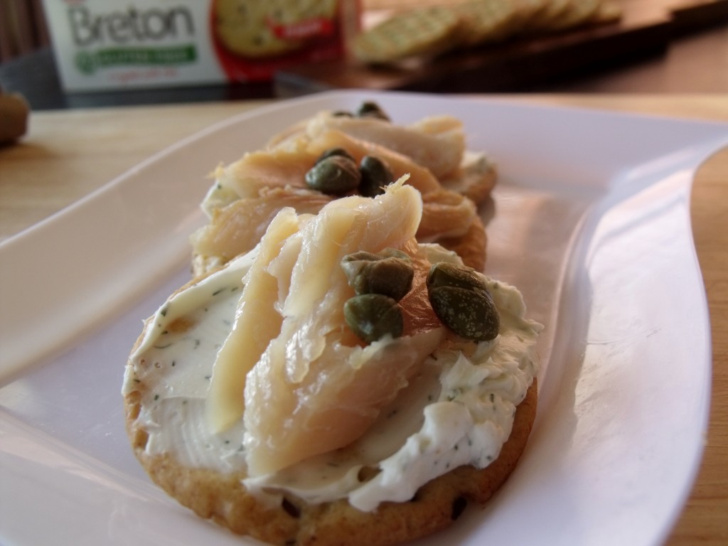 Smoked Trout Canopies #Gluten Free