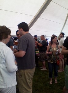 hops fest tent