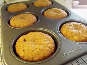 Peaches and Cream Oatmeal Cake baked