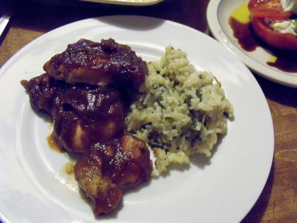 Apple Butter Chicken Plated