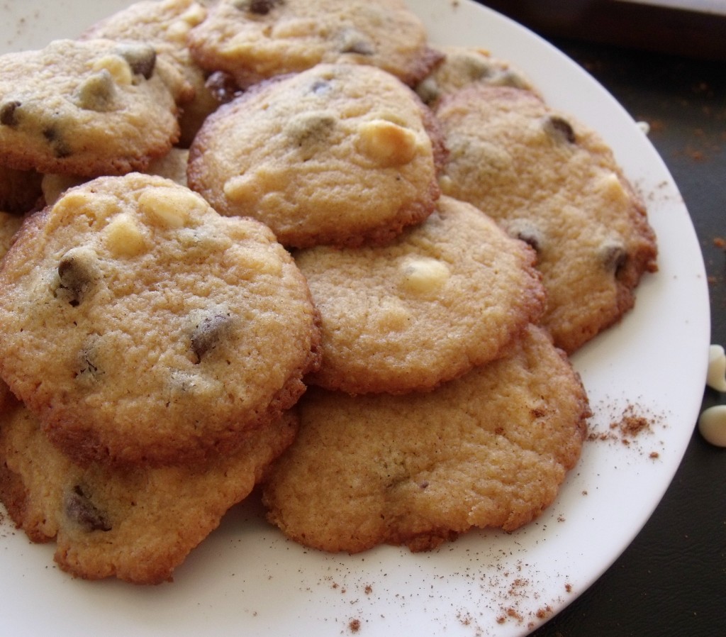 Grown-up Cinnamon Chocolate Chip Cookies