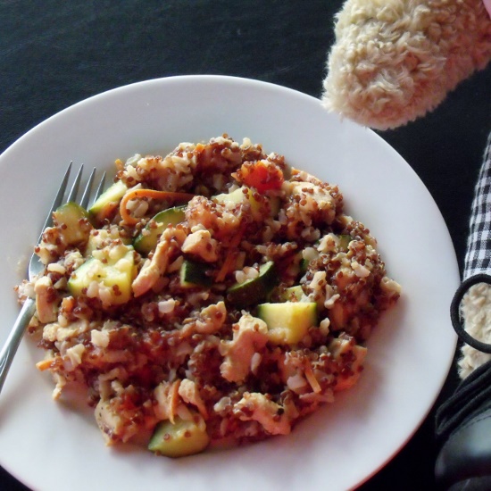 Chicken Quinoa Skillet Dinner