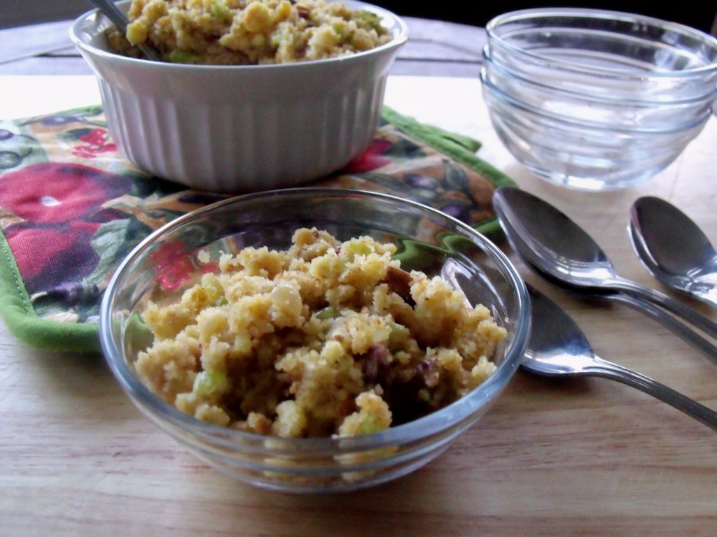 Lightened Up Cornbread Stuffing