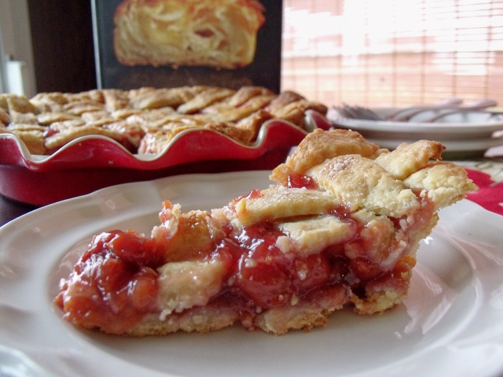 Sour Cherry Pie slice 