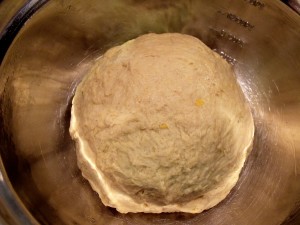 sweet potato rolls dough 2