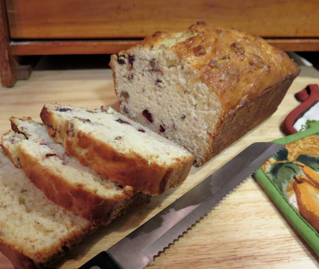 White Cranberry Nut Bread