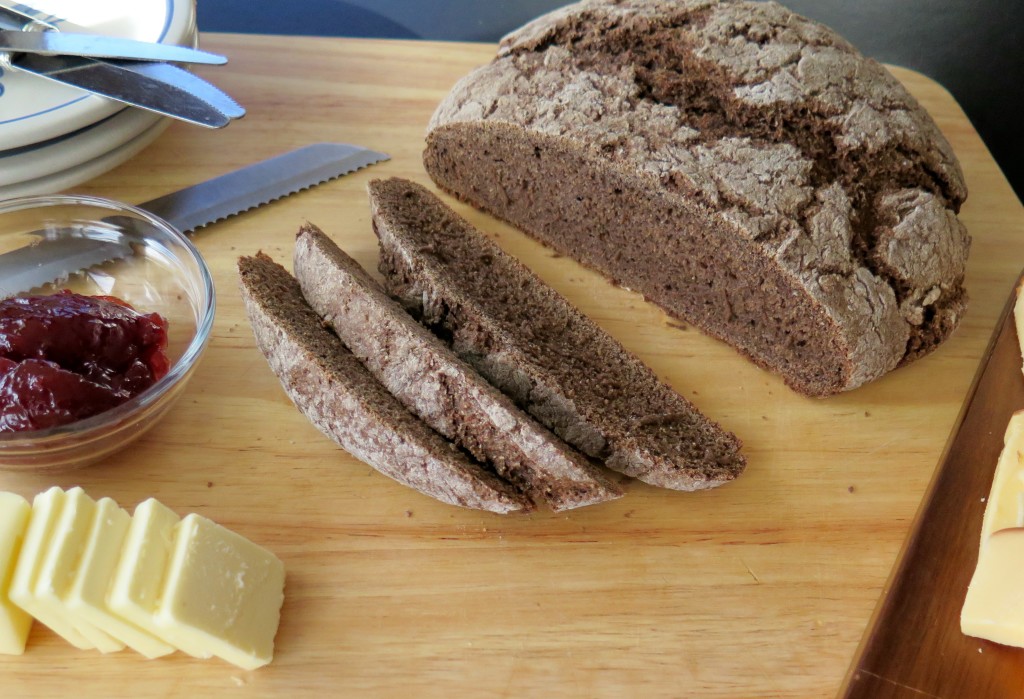 Artisan Dark Rye Bread