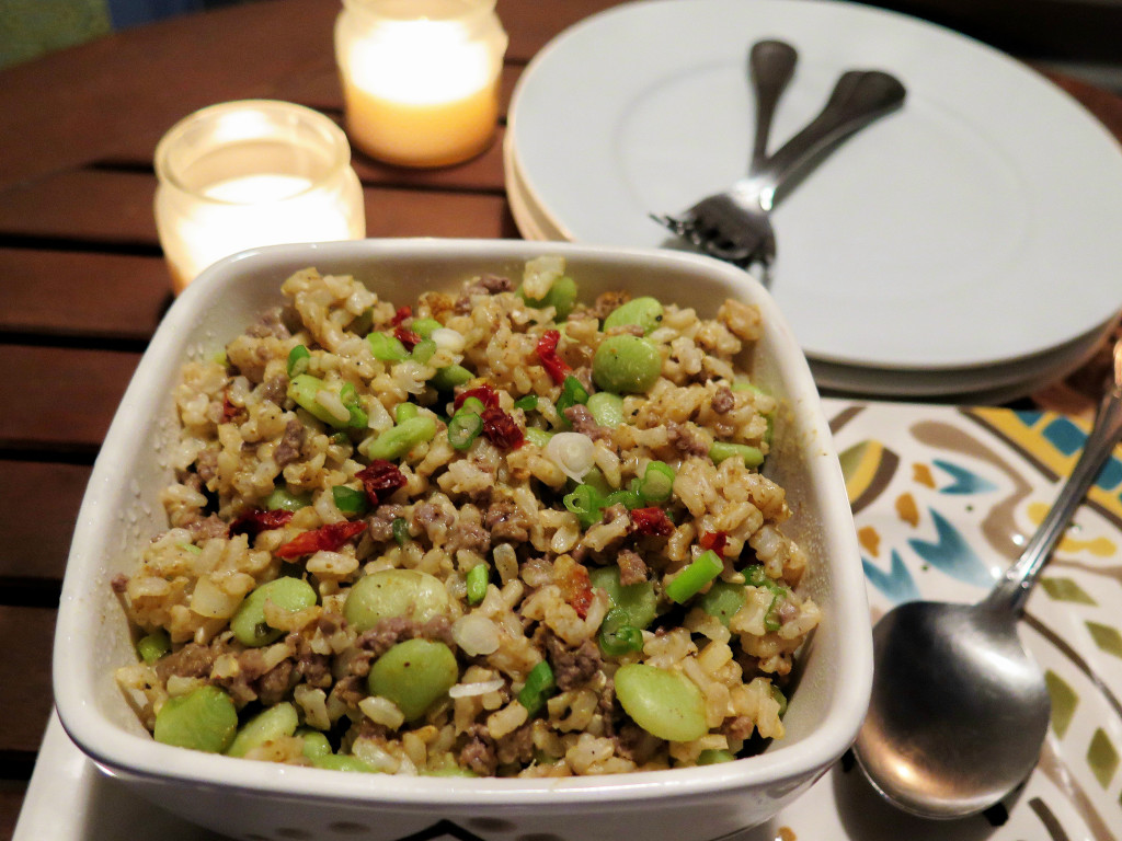 Beefy Lima Bean Casserole