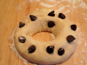 chocolate chip bagel