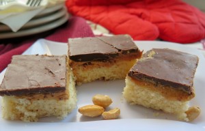 Chocolate Peanut Butter Tandy Cake