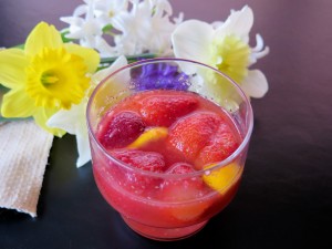 Strawberry Meyers Lemonade Cocktail