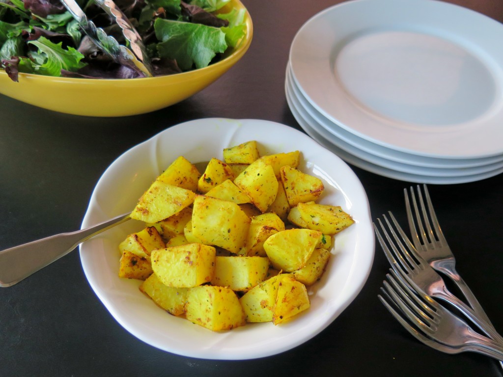 Turmeric Lime Roasted Potatoes