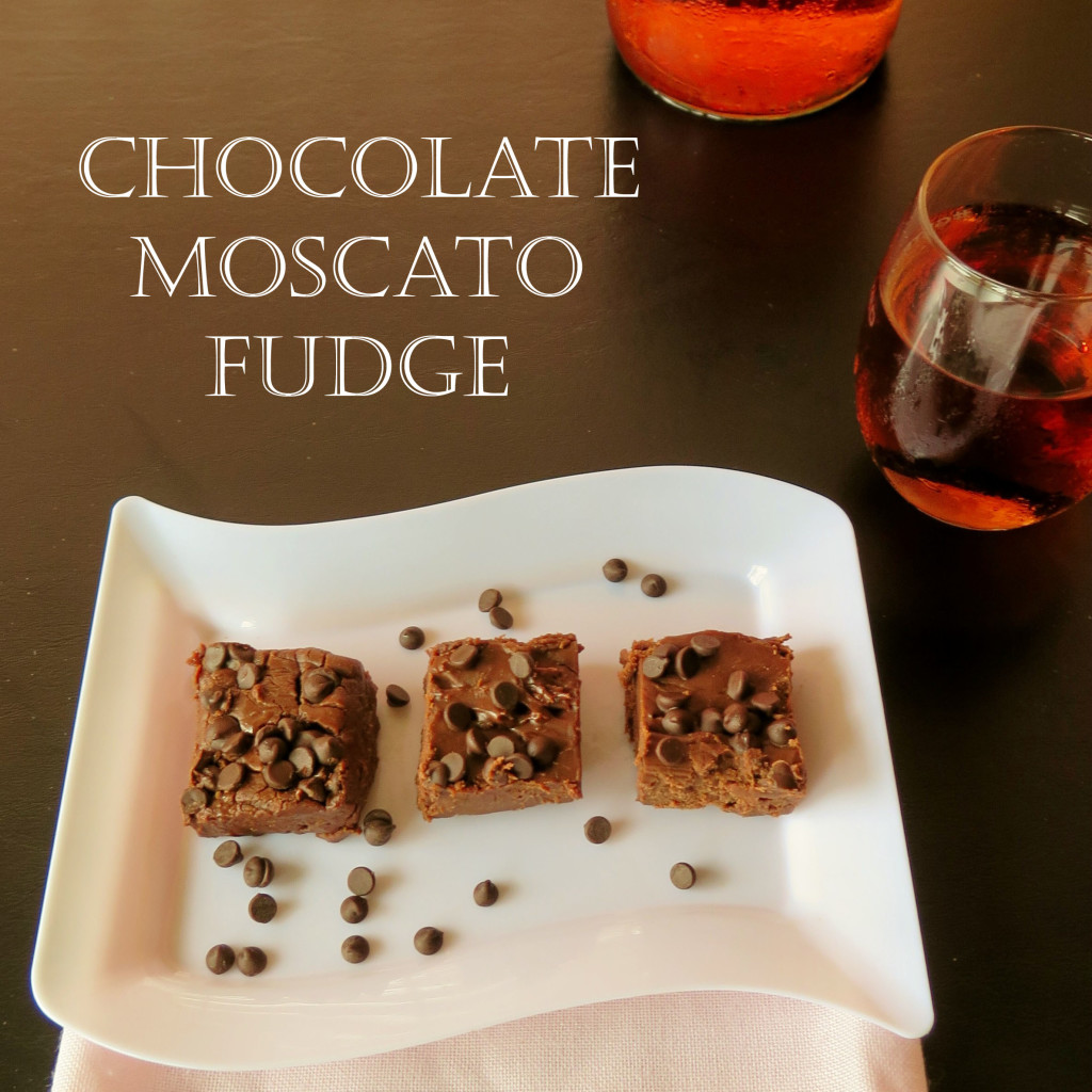 Chocolate Moscato Fudge trio
