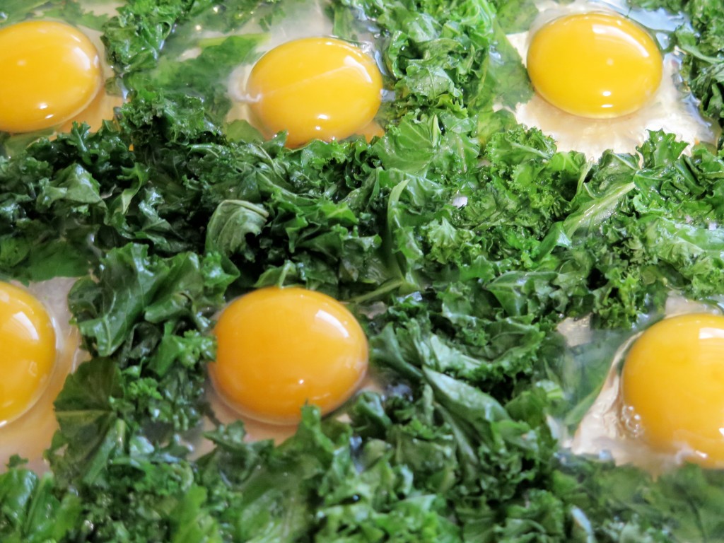 Greens & Eggs & Ham eggs and kale