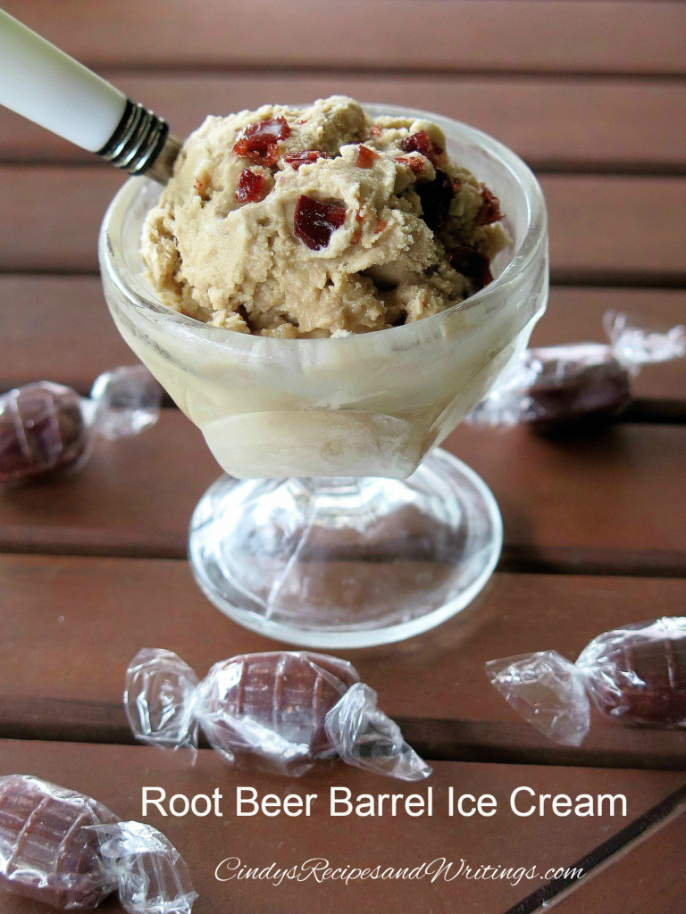 Root Beer Barrel Ice Cream 