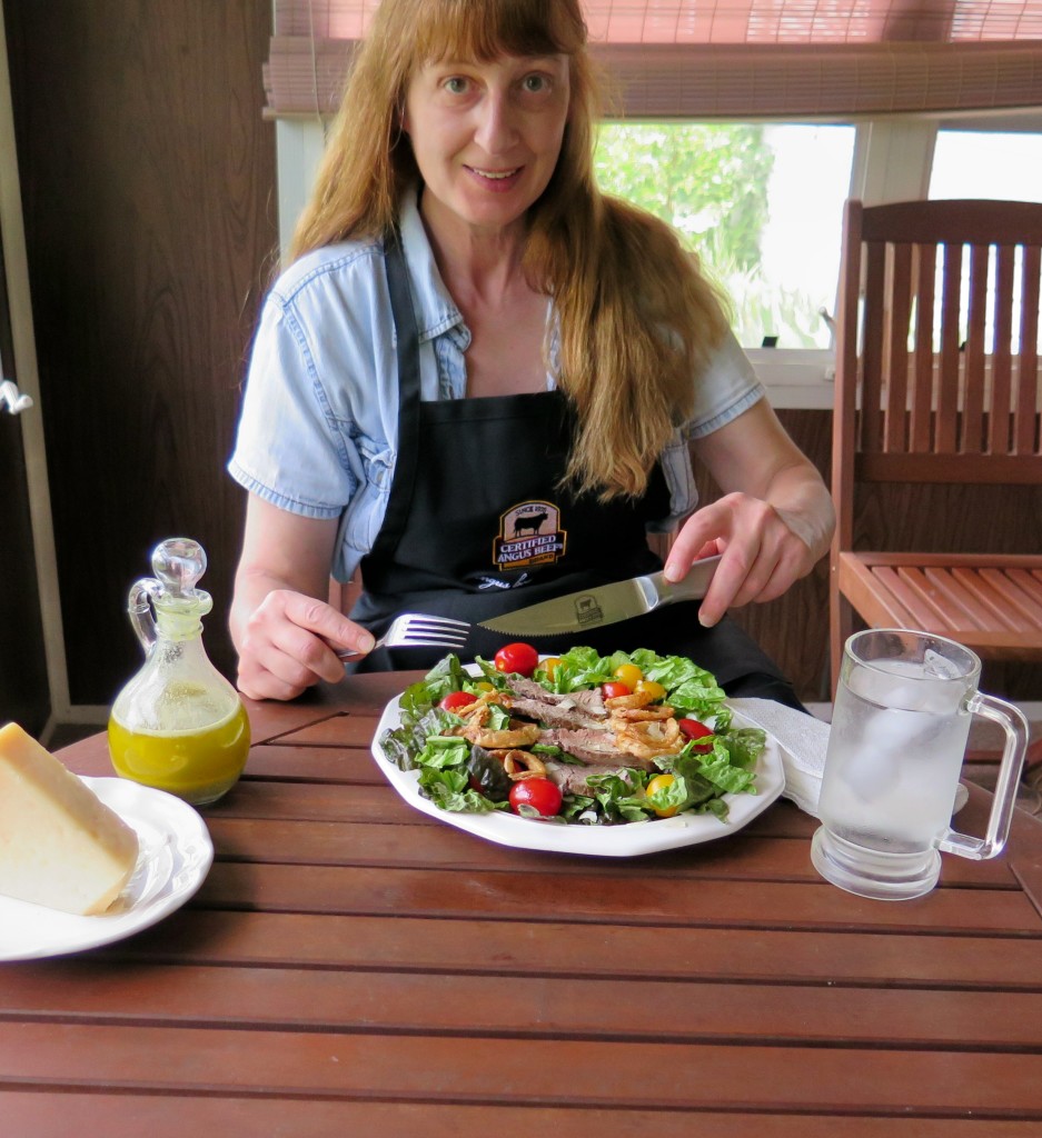 Sirloin Caesar Salad and me