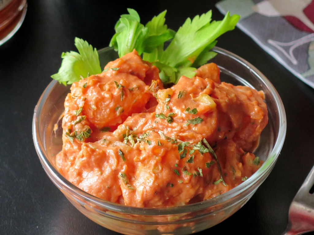 Bloody Mary Potato salad bowl