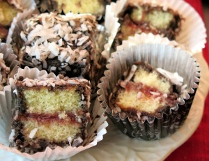 lamington close up