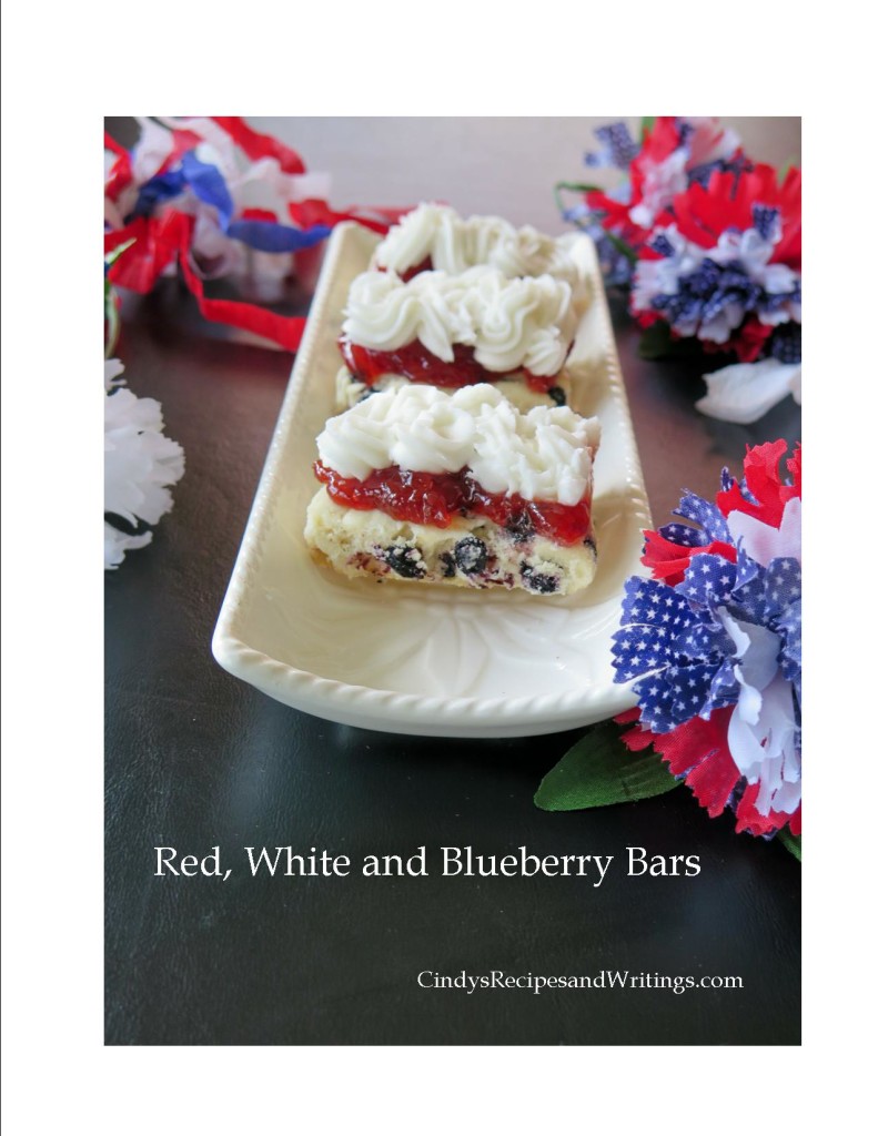 Red, White and Blueberry bars