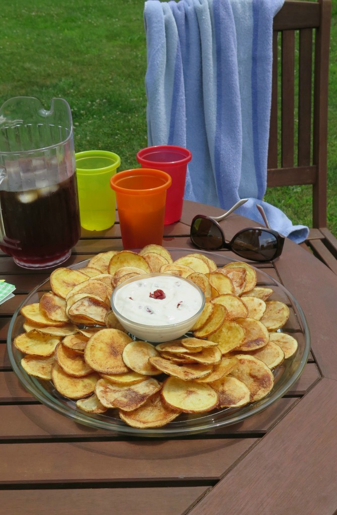 Sunflower Chip and Dip Plate