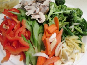 Asian Stir-fry veggies