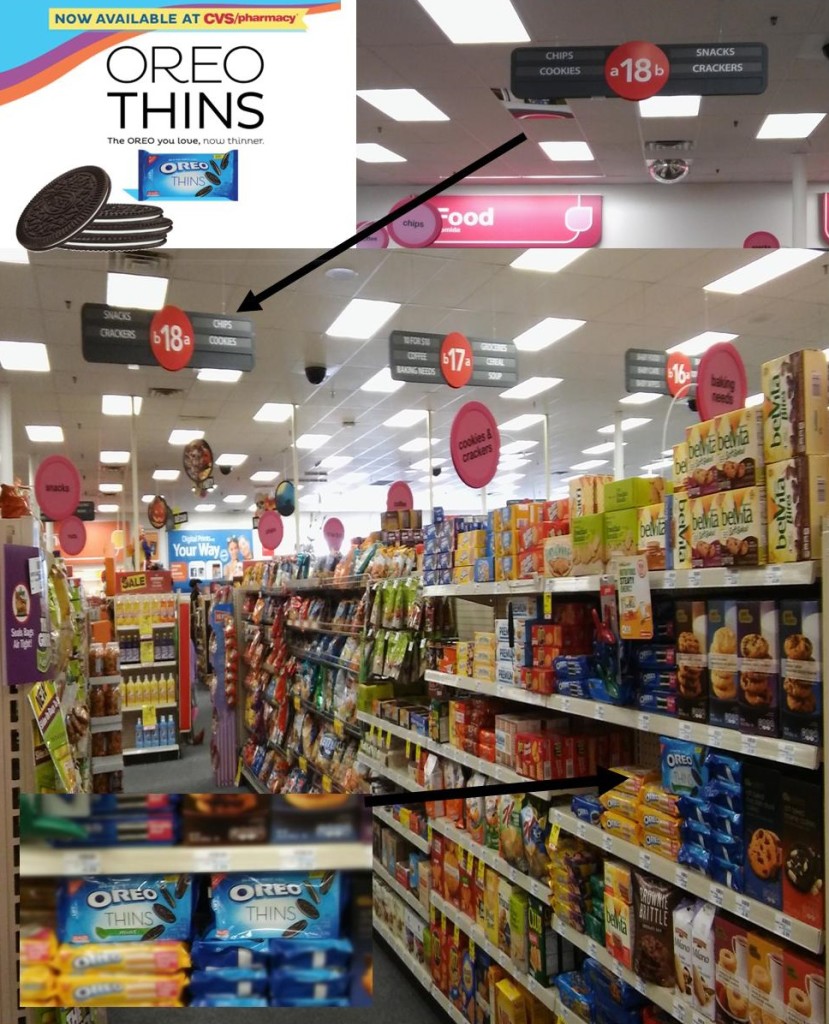 cvs oreo cookie aisle