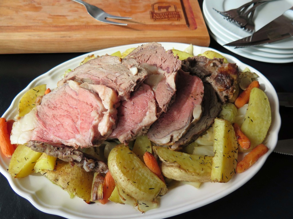 Roast Beef and Cabbage Platter