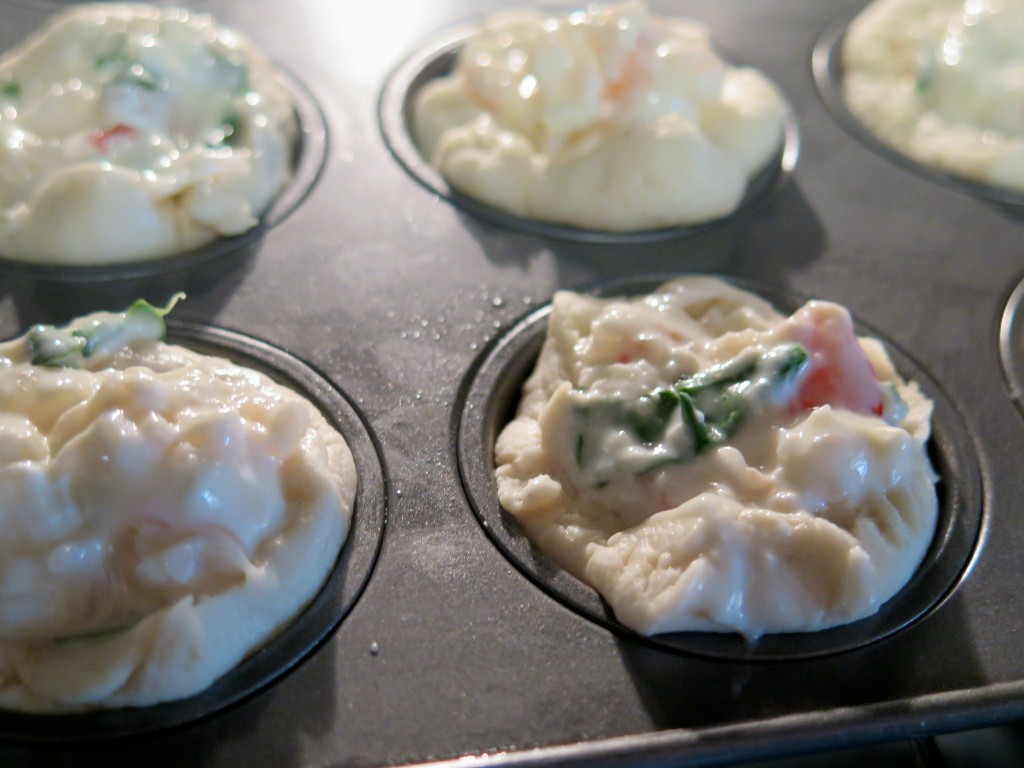 Shrimp Puffs step one