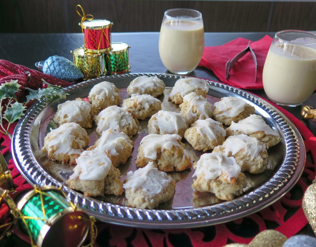 Spiked Eggnog Cookies